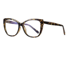 Load image into Gallery viewer, Women&#39;s Eyeglasses 2023 Transparent Square Computer Glasses Frame Anti Blue Light Female Eyeglass Sexy Leopard óculos
