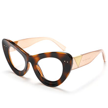 Load image into Gallery viewer, Women&#39;s Cat Eye Glasses 2023 Cat Eye  Brand Designer Ladies Flexible Optical Eyeglasses Frame  Eyewear UV400