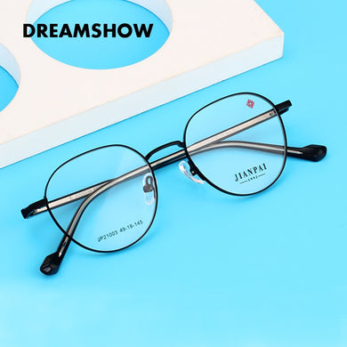 Women's Glasses Frame Optical Round Eyeglasses Retro Myopia Prescription Eyewear Frames For Women #JP21003