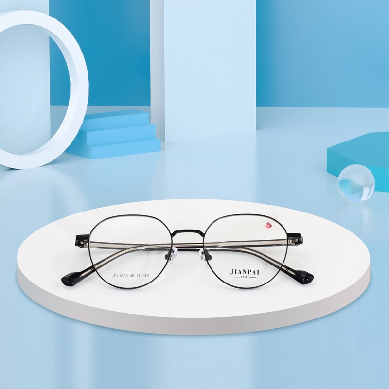 Women's Glasses Frame Optical Round Eyeglasses Retro Myopia Prescription Eyewear Frames For Women #JP21003