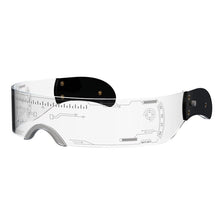 Load image into Gallery viewer, Women's Glasses Party Bars Led Eyewear Cyberpunk Science Technology Glasses Colorful Light Up Glasses Men's Glasses Unisex