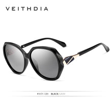 Carica l&#39;immagine nel visualizzatore di Gallery, Women&#39;s Sunglasses VEITHDIA TR90 Brand  Sun glasses Polarized UV400 Lens  Ladies  Sunglasses Eyewear For Women