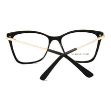 Load image into Gallery viewer, Women&#39;s Ultralight Cat-Eye Glasses Frame Anti-Blue Light Computer Decoration Glasses Frame Myopia Optical Glasses Frame TR7017