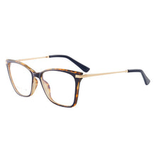 Load image into Gallery viewer, Women&#39;s Ultralight Cat-Eye Glasses Frame Anti-Blue Light Computer Decoration Glasses Frame Myopia Optical Glasses Frame TR7017