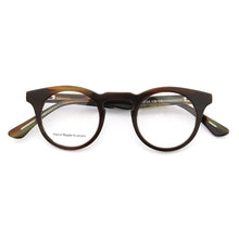 Carica l&#39;immagine nel visualizzatore di Gallery, Women small Round Eyeglass Frame Men Optical Glasses frames Tortoise Shell Prescription Spectacles Brown Orange Retro Eyewear