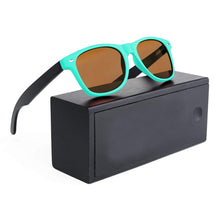 Load image into Gallery viewer, Wood Arms Sunglasses for Women Men Oval Wooden Sunglasses Original Wood Sun Glasses gafas Gafas de sol