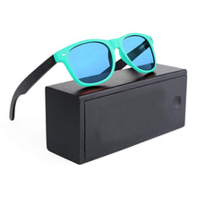 Load image into Gallery viewer, Wood Arms Sunglasses for Women Men Oval Wooden Sunglasses Original Wood Sun Glasses gafas Gafas de sol