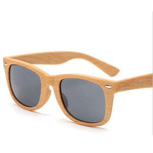 Wood Grain Sunglasses Ladies Men's Polarized Zebra Retro Bamboo Wood Ladies Sunglasses with  Block Ultraviolet Rays