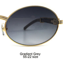 Load image into Gallery viewer, Wood Sunglasses Brand Vintage Carter Sun Glass Men Retro Round Sunglasses Frame Carter Glasses Wooden Sunglass Parka Men Eyewear