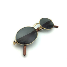 Load image into Gallery viewer, Wood Sunglasses Brand Vintage Carter Sun Glass Men Retro Round Sunglasses Frame Carter Glasses Wooden Sunglass Parka Men Eyewear