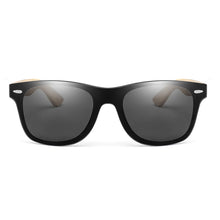 Load image into Gallery viewer, Wood Sunglasses Men Women Square Bamboo Women for Women Men Mirror Sun Glasses Oversize Retro De Sol Masculino Handmade
