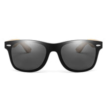 Load image into Gallery viewer, Wood Sunglasses Men Women Square Bamboo Women for Women Men Mirror Sun Glasses Oversize Retro De Sol Masculino Handmade