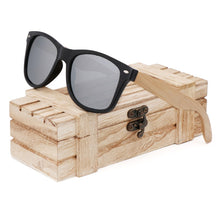 Load image into Gallery viewer, Wood Sunglasses Men women square bamboo Women for men women Mirror Sun Glasses retro de sol masculino 2023 Handmade with case