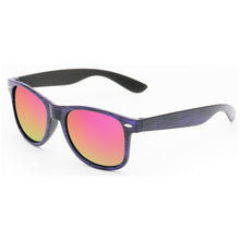 Carica l&#39;immagine nel visualizzatore di Gallery, Occhiali da sole in legno bambù Uomo donna montatura in plastica Occhiali da sole occhiali da sole per donna uomo retro de sol masculino con custodia