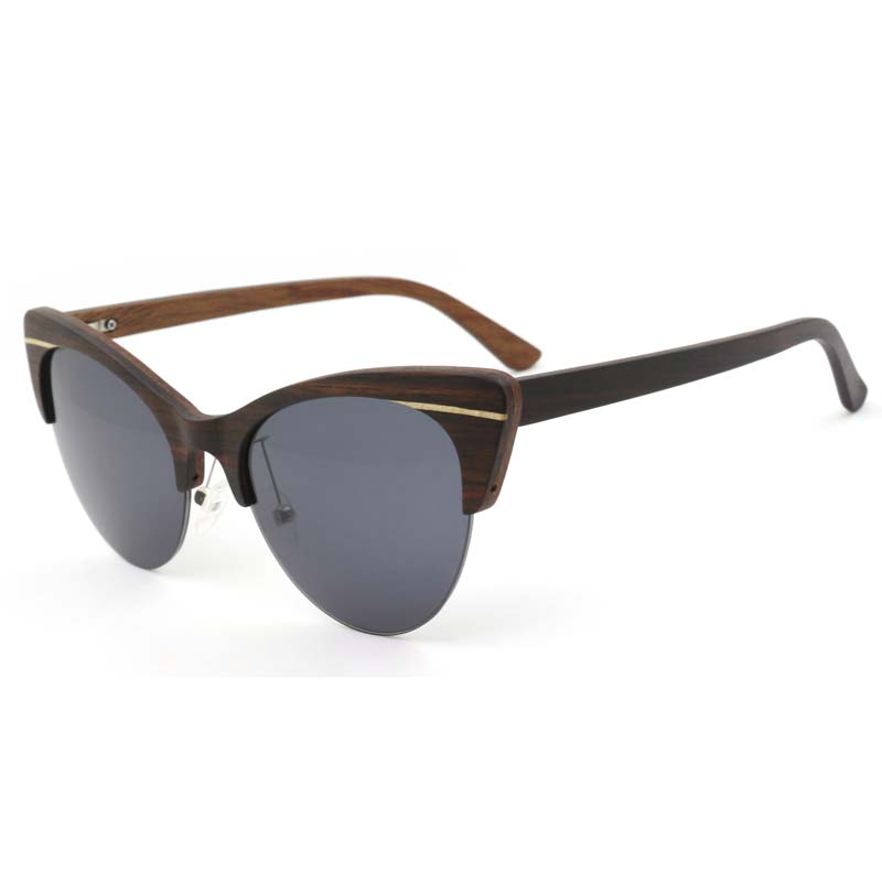 Wood sunglasses polarized UV400 brand Male driving glasses sunglasses men