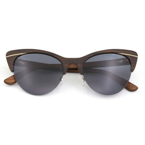 Wood sunglasses polarized UV400 brand Male driving glasses sunglasses men
