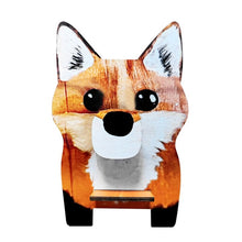 Load image into Gallery viewer, Wooden Animal Fox Glasses Display Stand Jewelry Watch Holder Storage Rack M6CD