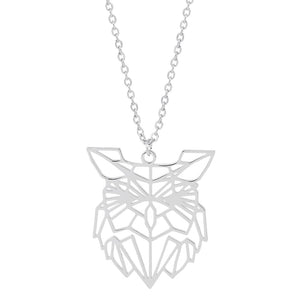 Word Necklace Men Women Flame Pendant Necklace Hip-Hop Rock Titanium Stainless Steel Gold Color Chain Necklace