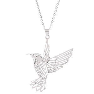 Word Necklace Men Women Flame Pendant Necklace Hip-Hop Rock Titanium Stainless Steel Gold Color Chain Necklace