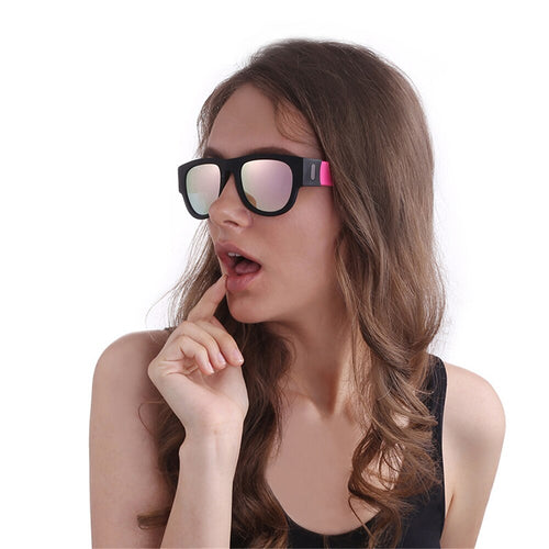 Occhiali da sole pieghevoli da polso Occhiali rotondi circolari per uomo e donna Bracciale Occhiali da sole pieghevoli per esterni Polsino sportivo pieghevole