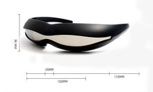 Carica l&#39;immagine nel visualizzatore di Gallery, X men Polarized Futuristic Cyclops Monoblock Shield Mirrored Sunglasses Men Wrap Sunglass One Piece Shades Costume Party Flexibl