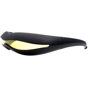 X men Polarized Futuristic Cyclops Monoblock Shield Mirrored Sunglasses Men Wrap Sunglass One Piece Shades Costume Party Flexibl