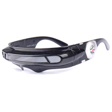 Load image into Gallery viewer, X men Polarized Futuristic Cyclops Monoblock Shield Mirrored Sunglasses Men Wrap Sunglass One Piece Shades Costume Party Flexibl