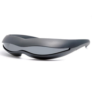 X men Polarized Futuristic Cyclops Monoblock Shield Mirrored Sunglasses Men Wrap Sunglass One Piece Shades Costume Party Flexibl