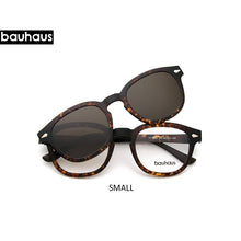 Load image into Gallery viewer, X3183Magnet Sunglasses Clip Mirrored Clip on Sunglasses clip on glasses Men and women Polarized Custom Prescription Myopia
