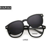 Load image into Gallery viewer, X3183Magnet Sunglasses Clip Mirrored Clip on Sunglasses clip on glasses Men and women Polarized Custom Prescription Myopia