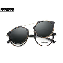 Load image into Gallery viewer, X3184  Ultem Vintage Round Eyeglasses Women Men Polarized Sunglasses Magnetic Clip On Glasses Optical Computer