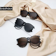 Load image into Gallery viewer, X3188 Magnet Sunglasses Women Polarized 2 In 1 Eyeglass Frame With Clip On Glasses Polarized Lens