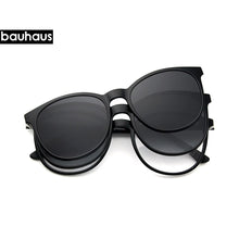 Load image into Gallery viewer, X3188 Magnet Sunglasses Women Polarized 2 In 1 Eyeglass Frame With Clip On Glasses Polarized Lens