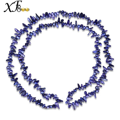 [XF800]Real Pearl Necklace Baroque Pearl Jewlery Long 2017 New Fashion Necklace For Party Bohemia [X223]