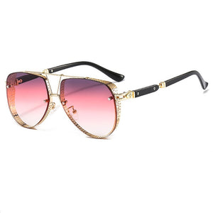 XIU green yellow steampunk sunglasses men pilot metal frame 7 colors sun glasses women punk sunglass gafas de sol uv400