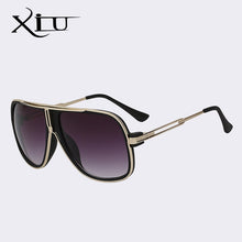 Load image into Gallery viewer, XIU sunglasses men summer style sunglasses square gold women brand designer sun glasses men oculos de sol masculino