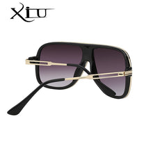 Load image into Gallery viewer, XIU sunglasses men summer style sunglasses square gold women brand designer sun glasses men oculos de sol masculino