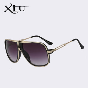 XIU sunglasses men summer style sunglasses square gold women brand designer sun glasses men oculos de sol masculino