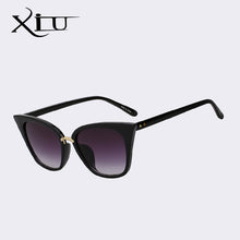 Load image into Gallery viewer, XIU sunglasses women butterfly shades sexy brand designer sun glasses elegant glasses woman vintage gafas UV400