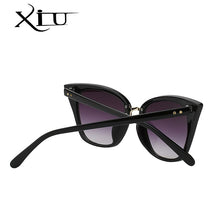 Load image into Gallery viewer, XIU sunglasses women butterfly shades sexy brand designer sun glasses elegant glasses woman vintage gafas UV400