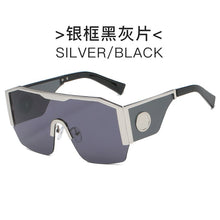 Load image into Gallery viewer, XM Glasses Brand Designer Women Man Metal Rimless Medusa SHADES 2023 Italian oversized sunglasses