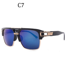 Load image into Gallery viewer, XaYbZc Brand Design Men Sunglasses Vintage Male Square Sun Glasses  Gradient Sunglass UV400 Shades Gafas De Sol Hombre