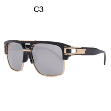 Load image into Gallery viewer, XaYbZc Brand Design Men Sunglasses Vintage Male Square Sun Glasses  Gradient Sunglass UV400 Shades Gafas De Sol Hombre