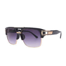 Load image into Gallery viewer, XaYbZc Brand Design Men Sunglasses Vintage Male Square Sun Glasses  Gradient Sunglass UV400 Shades Gafas De Sol Hombre