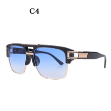 Load image into Gallery viewer, XaYbZc Brand Design Men Sunglasses Vintage Male Square Sun Glasses  Gradient Sunglass UV400 Shades Gafas De Sol Hombre