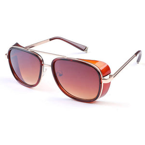 XaYbZc Iron Man 3 Matsuda TONY Stark Sunglasses Men Rossi Coating Retro Vintage Designer Sun glasses Oculos Masculino Gafas De