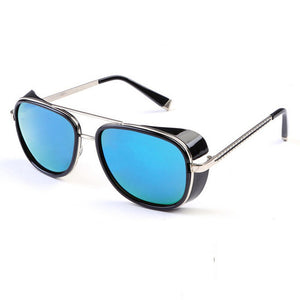 XaYbZc Iron Man 3 Matsuda TONY Stark Sunglasses Men Rossi Coating Retro Vintage Designer Sun glasses Oculos Masculino Gafas De