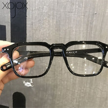 Load image into Gallery viewer, XojoX -1.0-1.5 -2-2.5-3-3.5 Finished Myopia Glasses Women Men  Short-sighted Black Clear Glasses with diopters minus -4