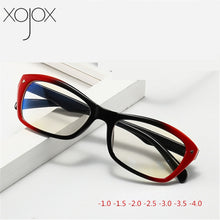 Load image into Gallery viewer, XojoX  -1.5 -2 -2.5 -3 -4 Finished Myopia Glasses Women Men Vintage Students Shortsighted Eyewear Prescription Spectacles Unisex