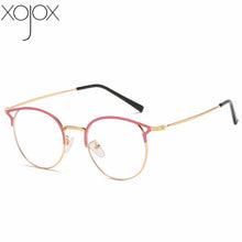 Load image into Gallery viewer, XojoX Cat Eye Finished Myopia Glasses Vintage Round Short-sighted Eyeglasses Women Men Prescription Degree -1 -1.5 -2 -2.5 -3to6